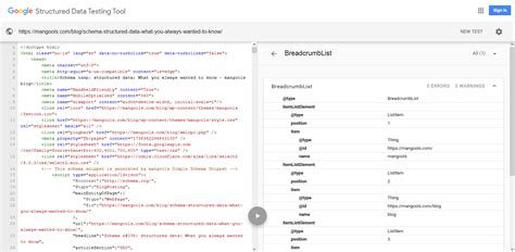 rich result test tool|Debug Your Website Pages .